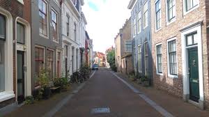 Hellebardierstraat in de historische binnenstad van Vlissingen